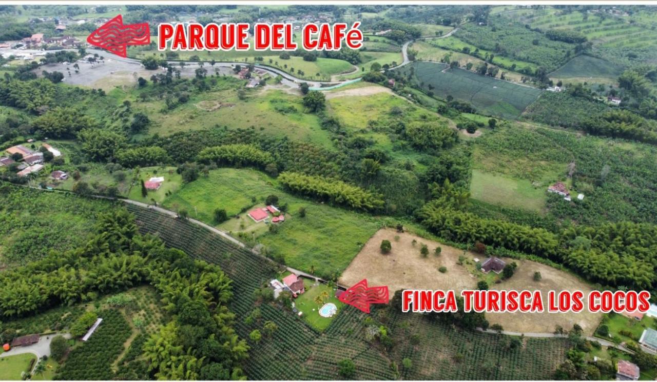 Finca Hotel Los Cocos Montenegro Bagian luar foto